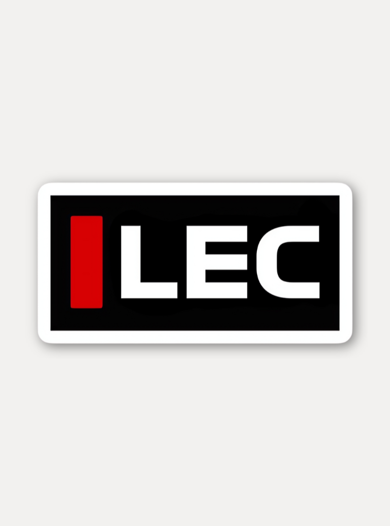 Charles Leclerc LEC Initials Sticker Formula 1
