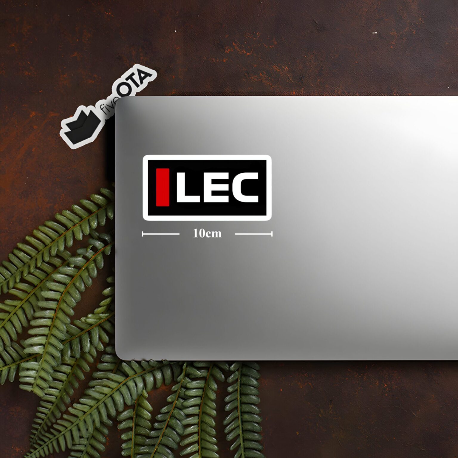 Charles Leclerc LEC Initials Sticker Formula 1