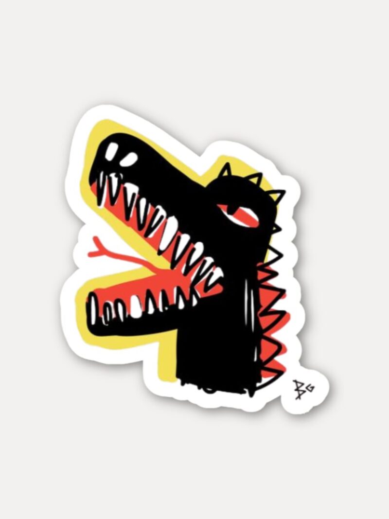 Dinosaur Head Sticker