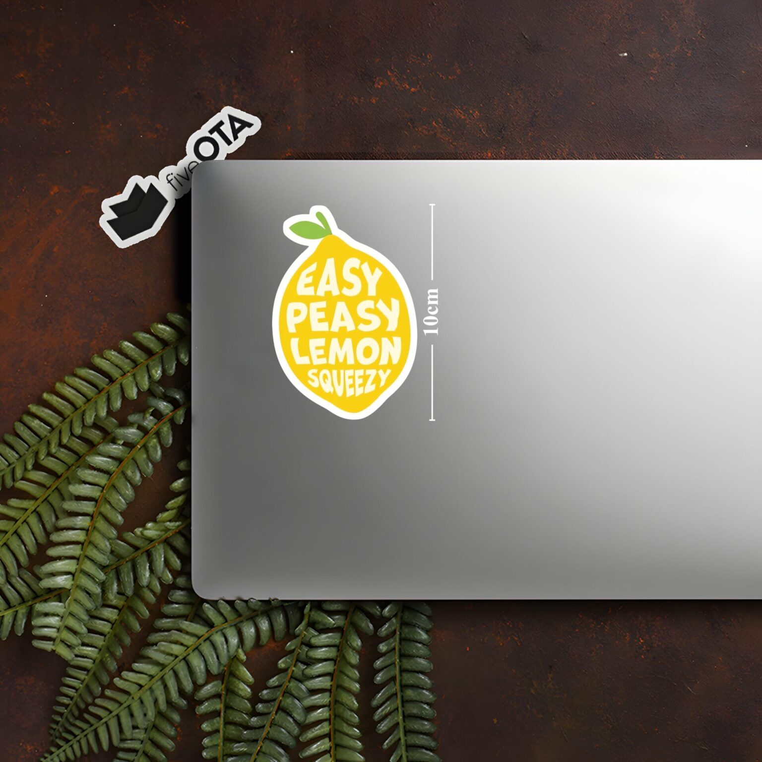 Easy Peasy Lemon Sticker