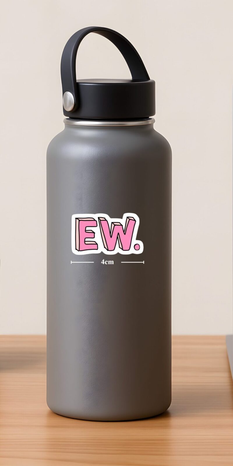 Shop the Ew Sticker Pink Sass for the perfect sarcastic vibe. Durable vinyl sticker for laptops bottles and journals.