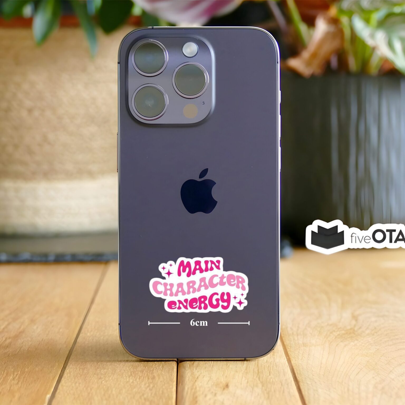 Main Character Energy Sticker