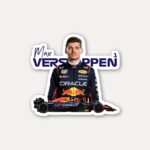 Max Verstappen Red Bull Portrait Sticker Formula 1
