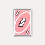 Reverse Card Sticker Uno Energy