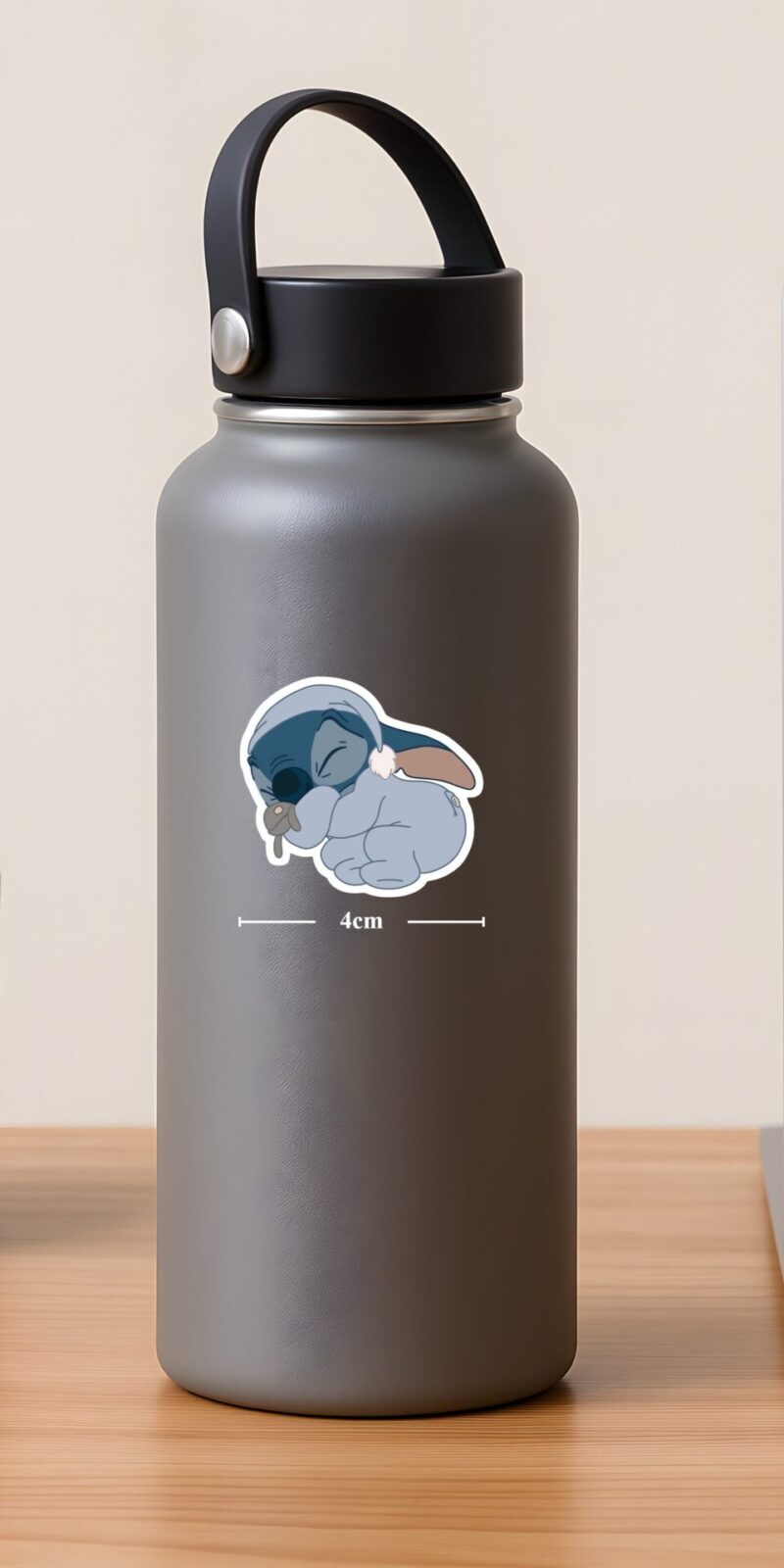 Shop the Sleeping Stitch Sticker - cute and cozy design for nap lovers. Perfect vinyl sticker for laptops, bottles, or journals.