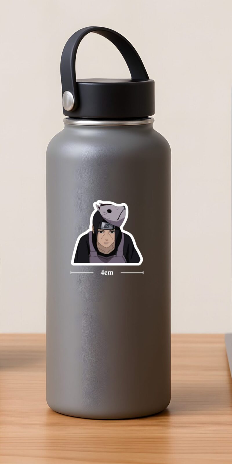 fiveOTA vinyl stickers featuring Anbu Itachi Mask Sticker for laptops and bottles