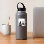 Broken Mirror Reflection Manga Sticker