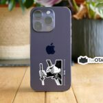 Dual Katana Grip Manga Sticker