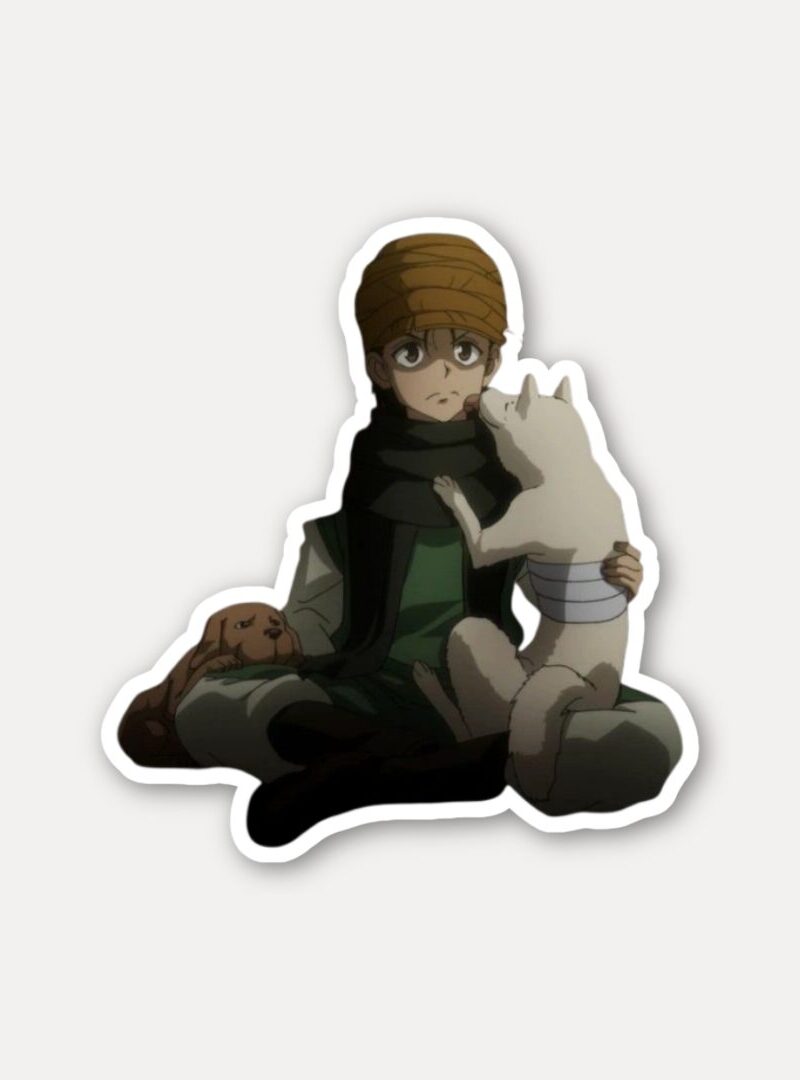 Ging with Puppy Sticker
