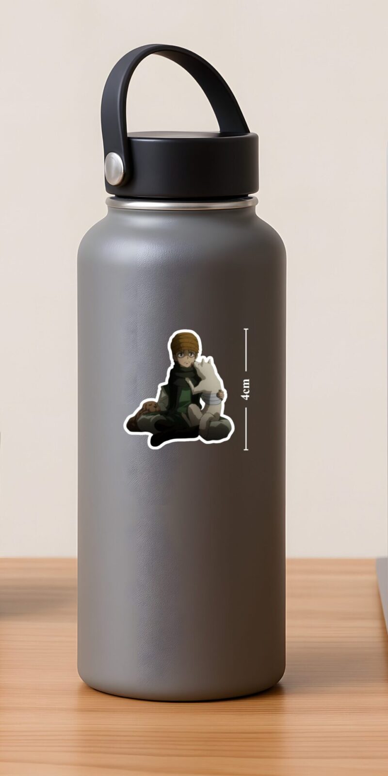 fiveOTA vinyl stickers featuring Ging with Puppy Sticker for laptops and bottles