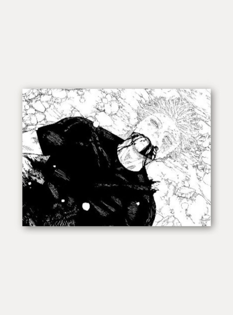 Gojo death Scene Sticker