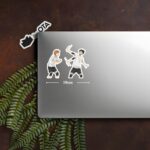 Hinata and Nishinoya Dance Sticker