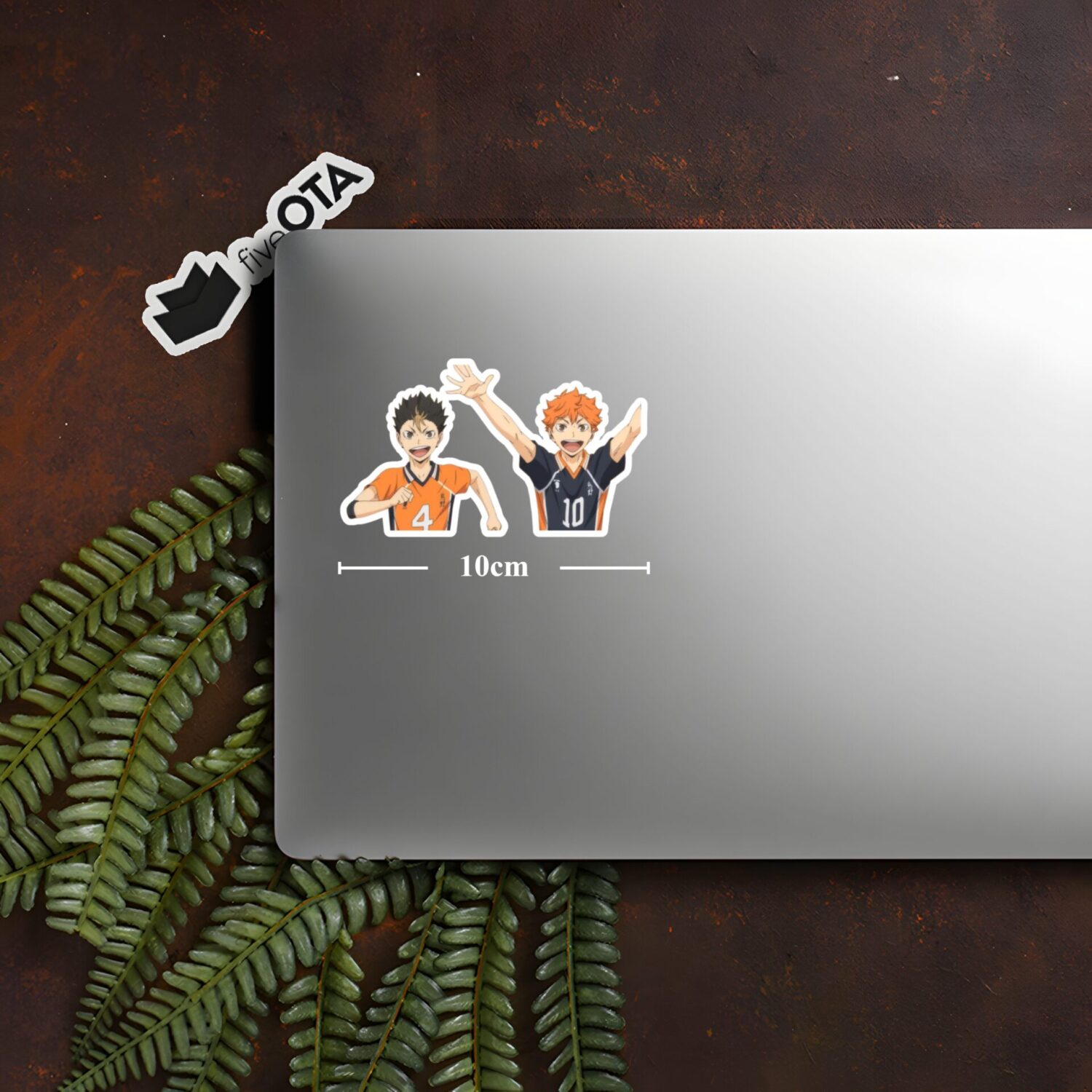 Hinata and Nishinoya Victory Sticker