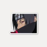 Itachi Uchiha Sharingan Gaze Sticker