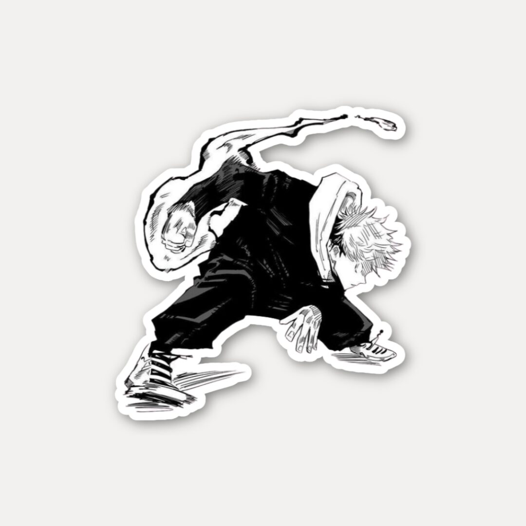 Itadori Black Flash Sticker