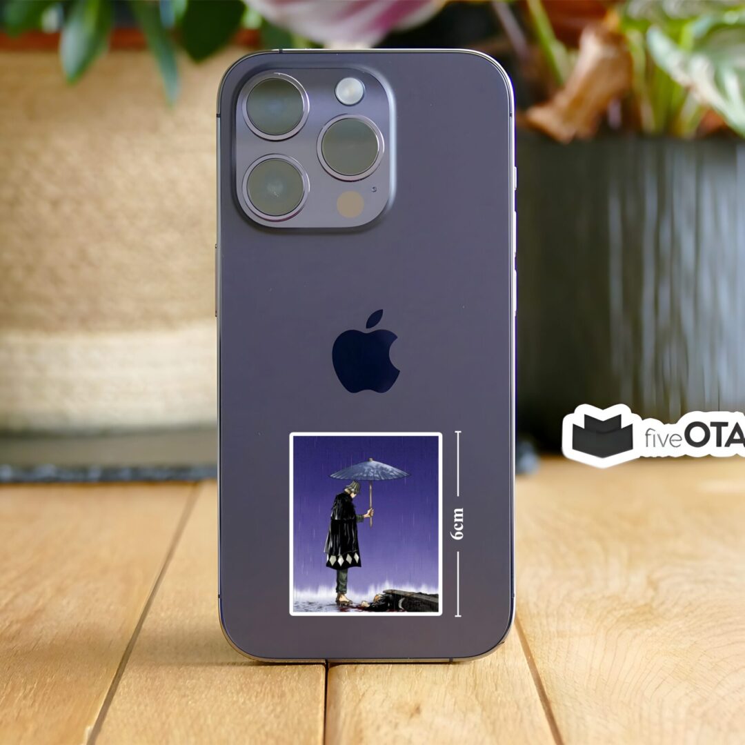 Kisuke Urahara Umbrella Scene Sticker