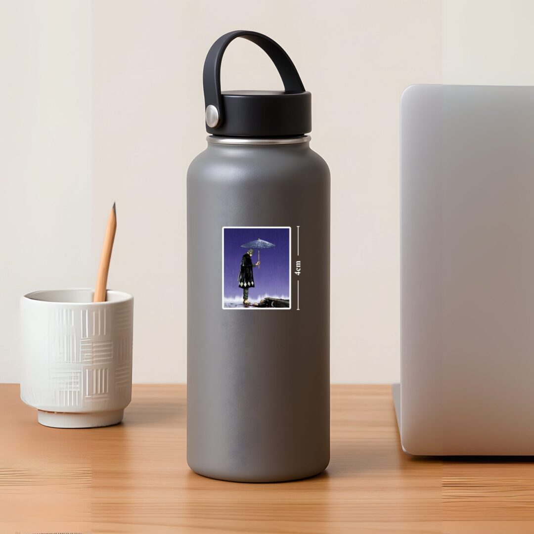 Kisuke Urahara Umbrella Scene Sticker