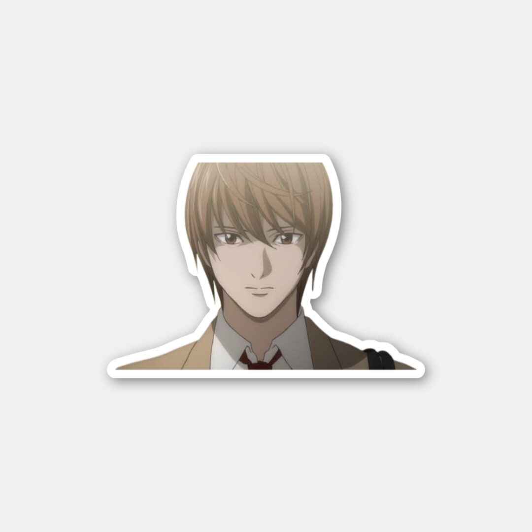 Light Yagami Expression Sticker
