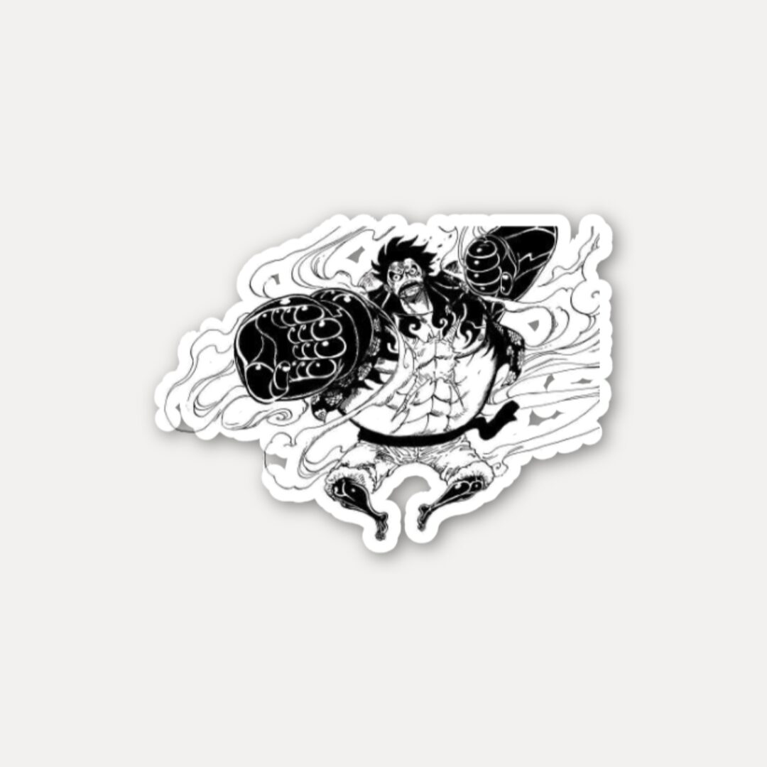 Luffy Gear Fourth Rage Sticker