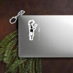 Luffy Minimal Manga Sticker