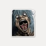 Mahito Scream Sticker