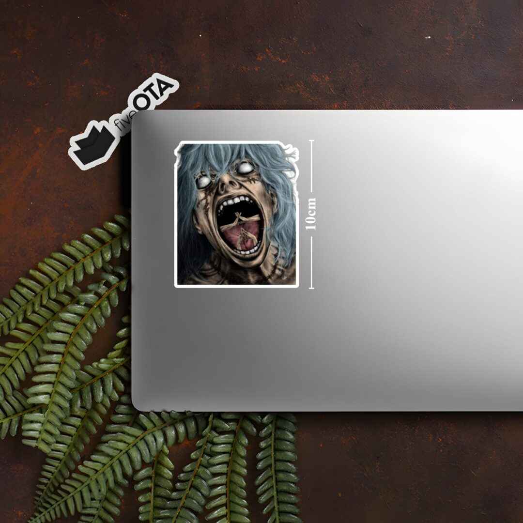 Mahito Scream Sticker