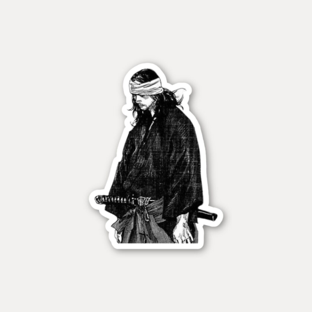 Musashi Miyamoto Vagabond Sticker