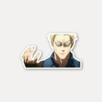 Nanami Kento Calm Pose Jujutsu Kaisen Sticker