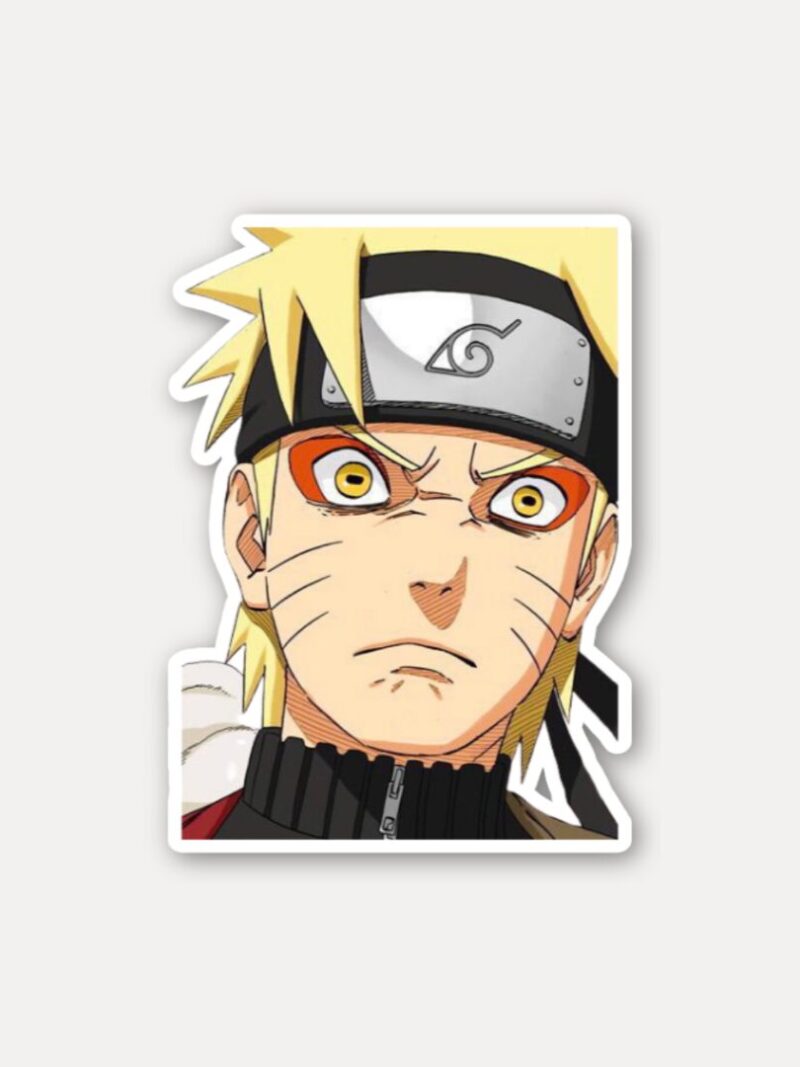 Naruto Sage Mode Focus Sticker