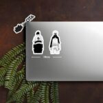 Naruto and Sasuke Final Battle Sticker