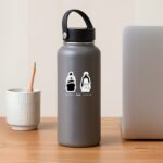 Naruto and Sasuke Final Battle Sticker