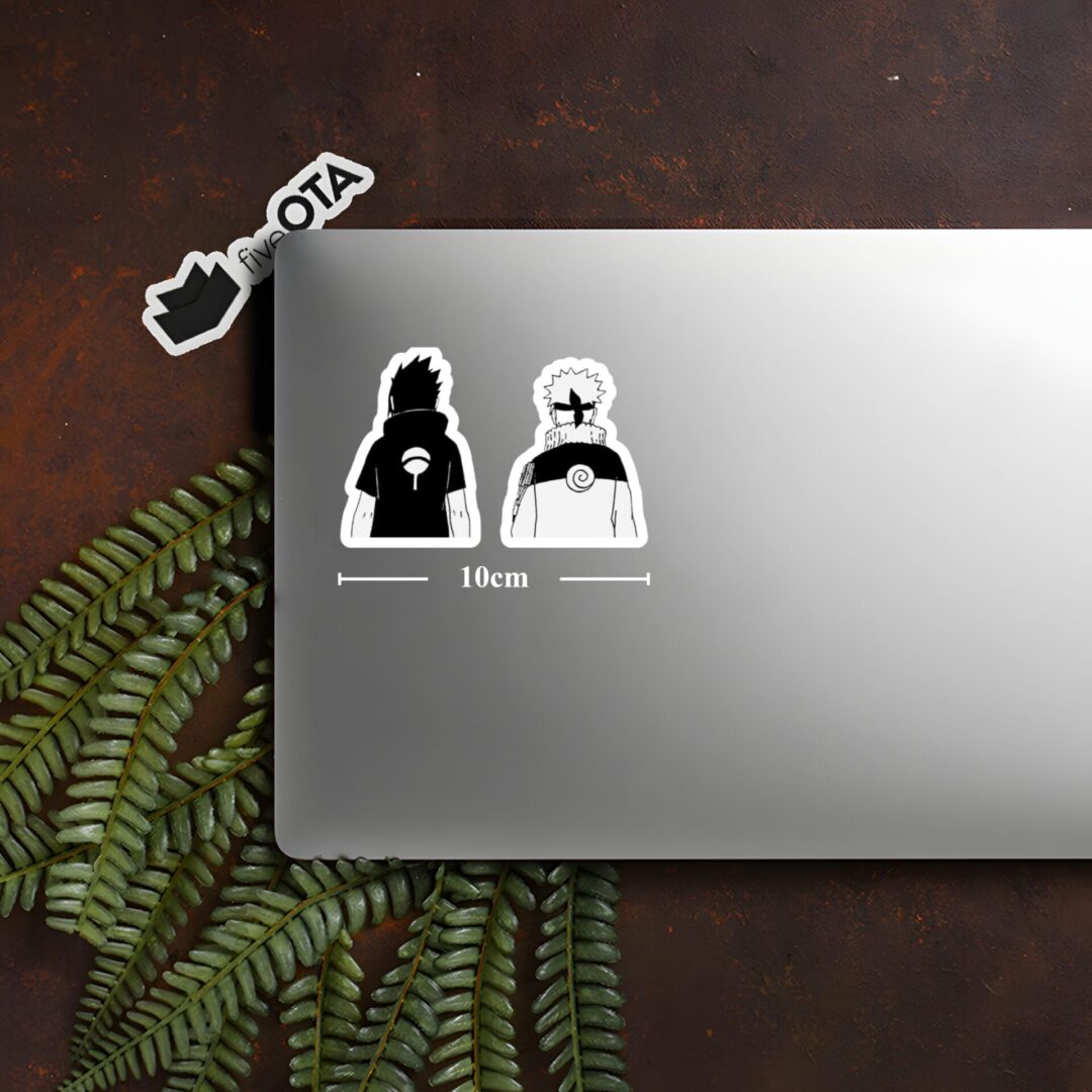 Naruto and Sasuke (Younger Era) Sticker