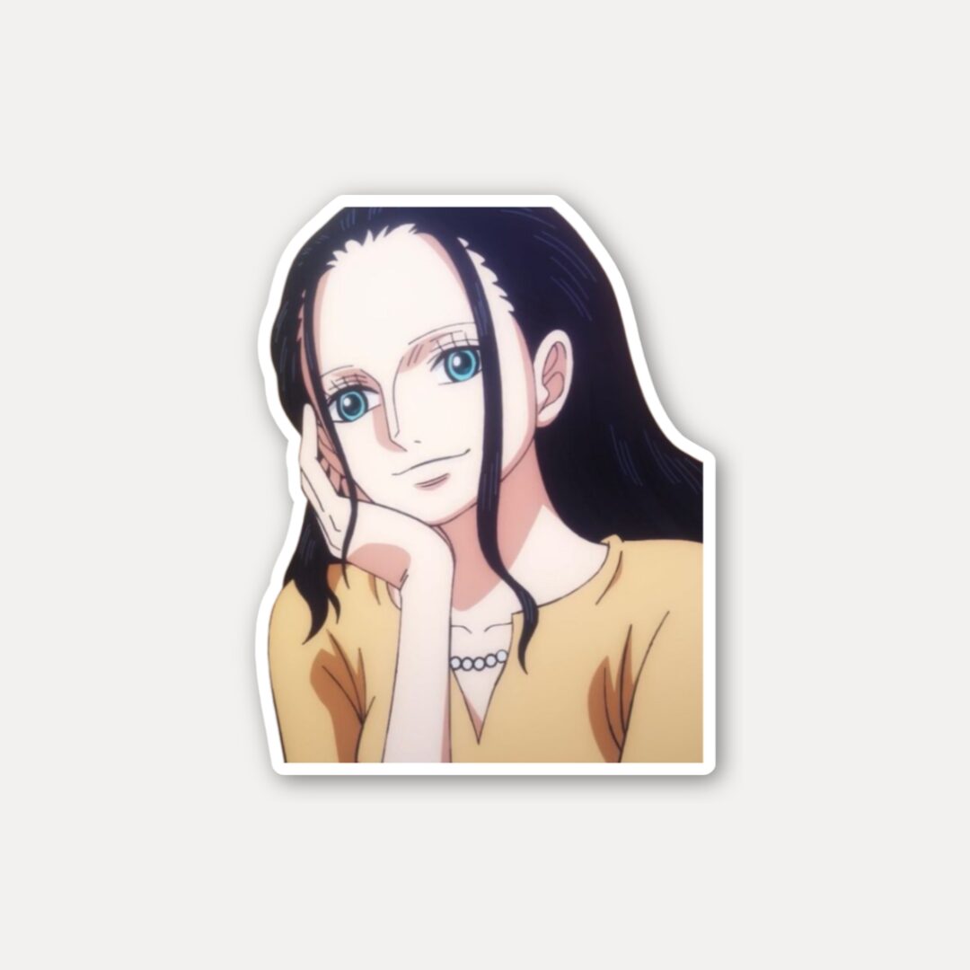 Nico Robin Soft Smile Sticker