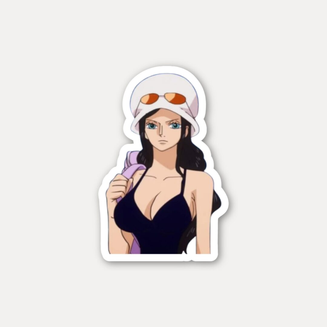 Nico Robin Summer Outfit Sticker