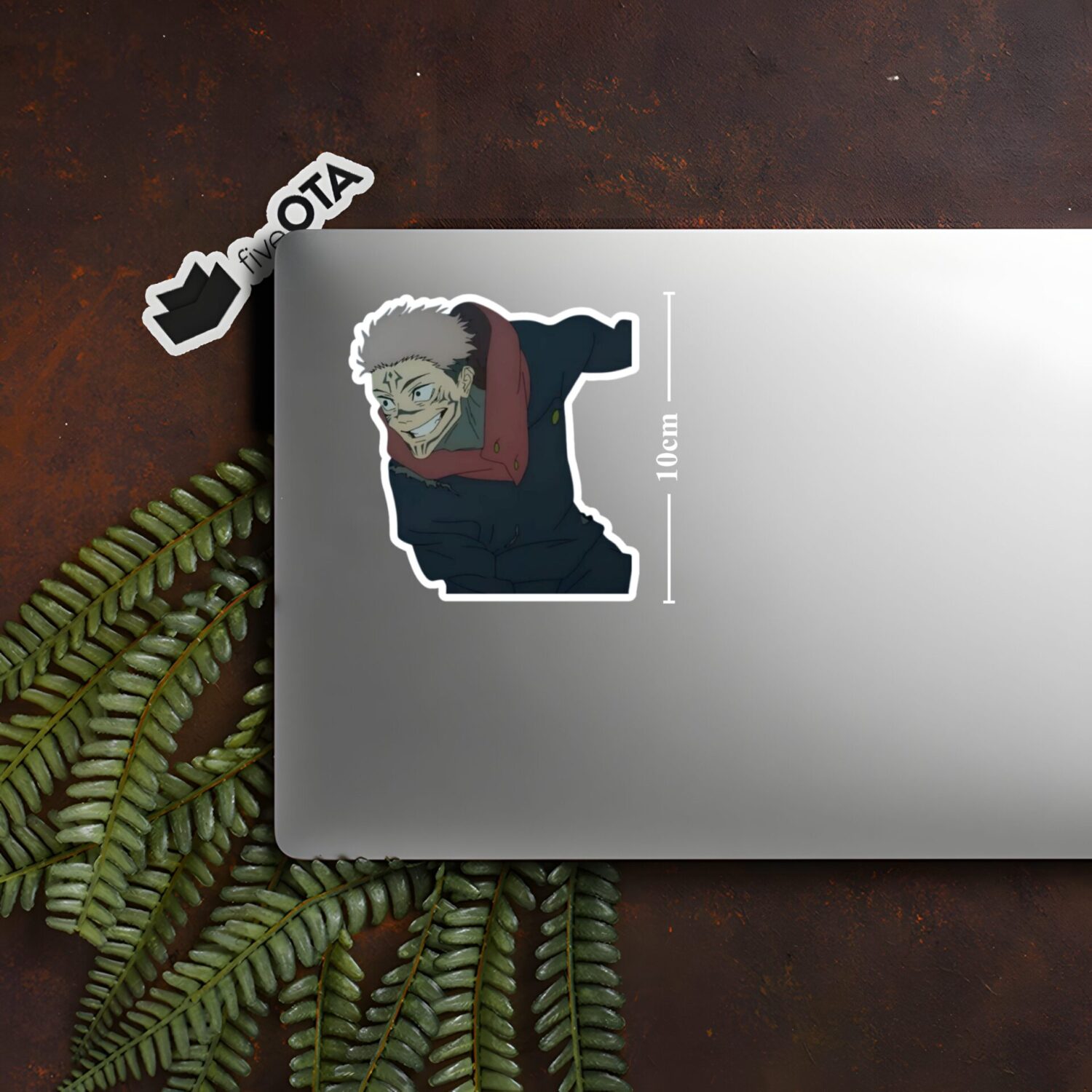 Sukuna Cursed Smile Sticker