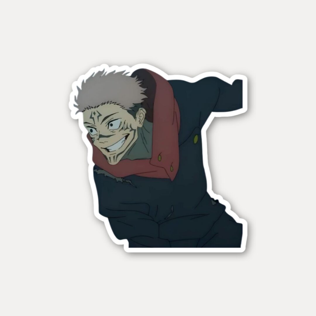 Sukuna Cursed Smile Sticker