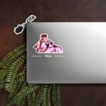 Sukuna Sitting Confident Jujutsu Kaisen Sticker