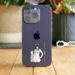 Tatsumaki and Saitama Cow Costume Sticker