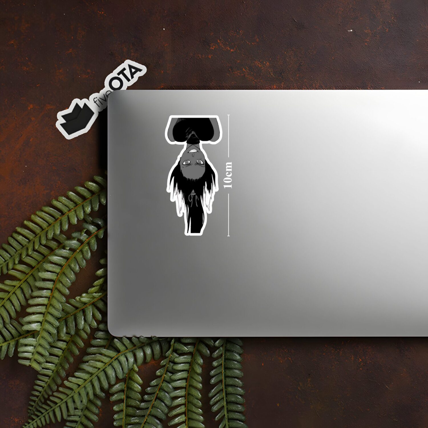 Yoruichi Upside Down Sticker