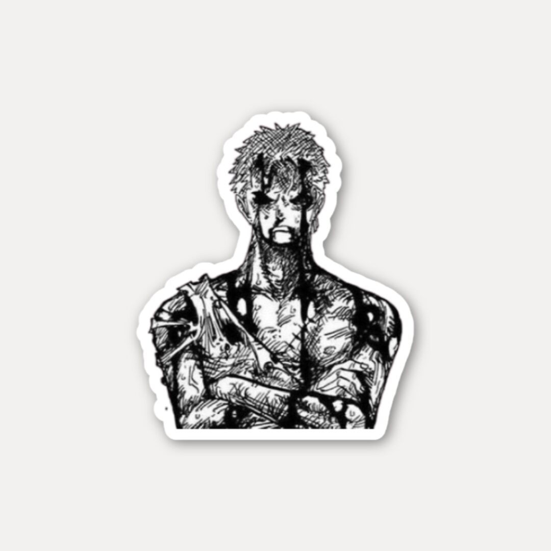Zoro After Battle Sticker