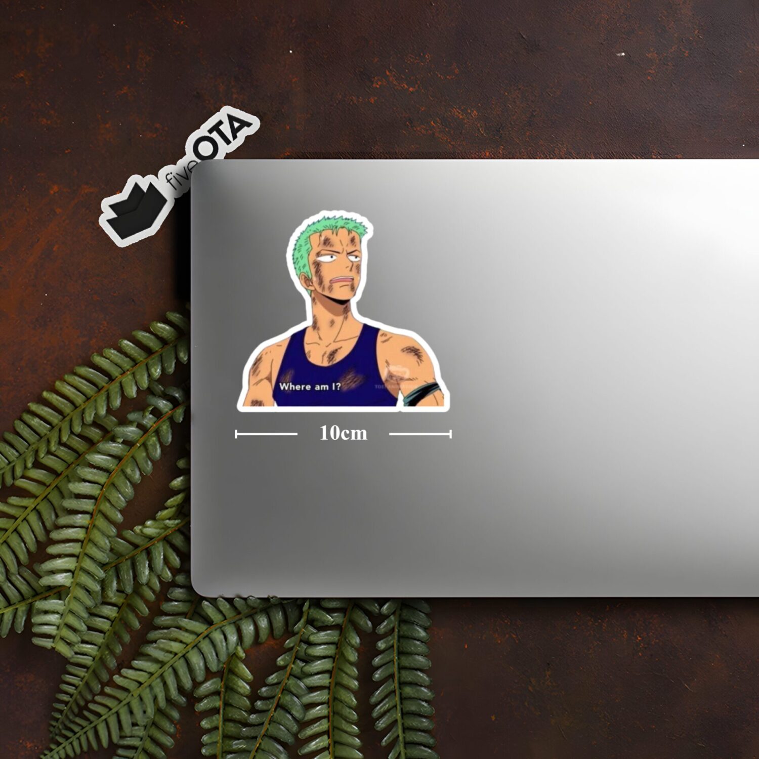 Zoro Lost Again Sticker