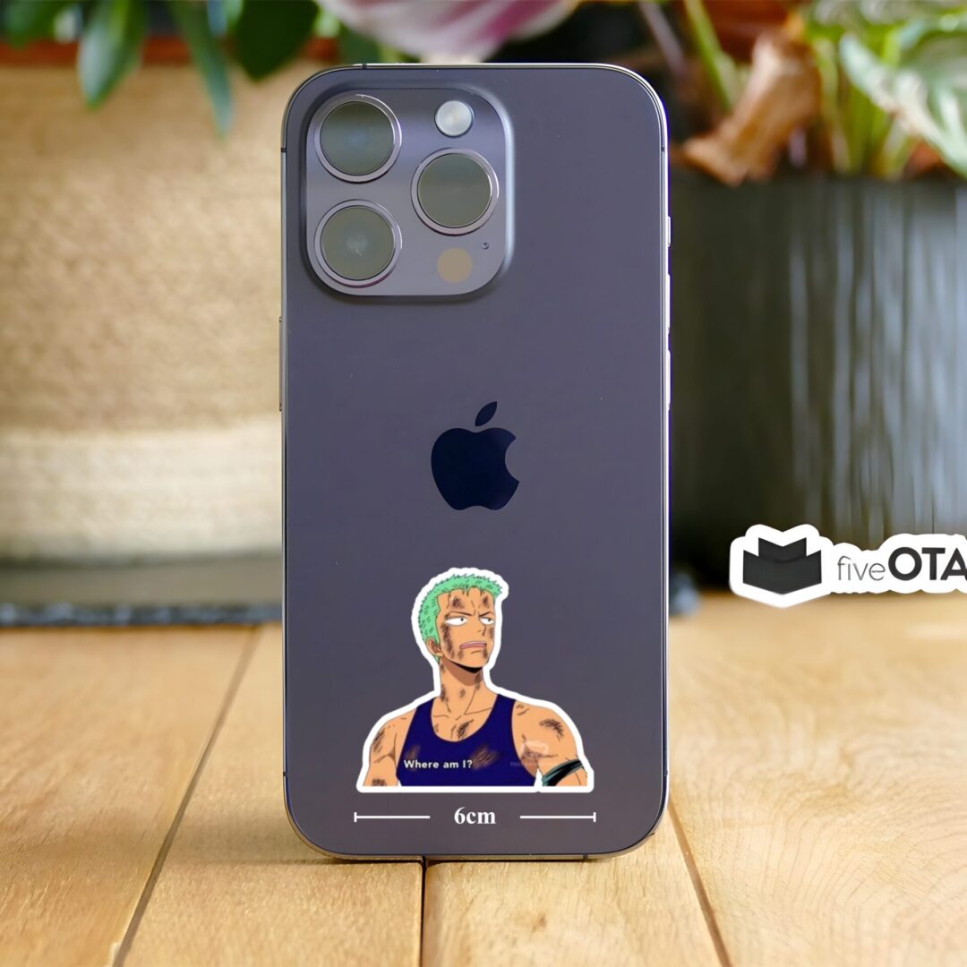 Zoro Lost Again Sticker