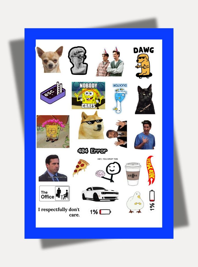 DAWG Sticker Sheet