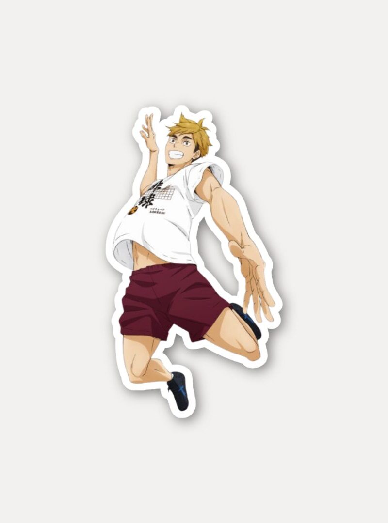 Atsumu Miya Flying Setter Sticker