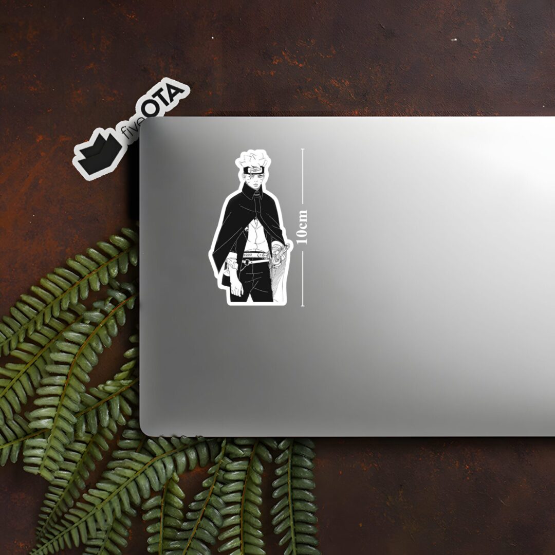 Boruto Black Cloak Sticker