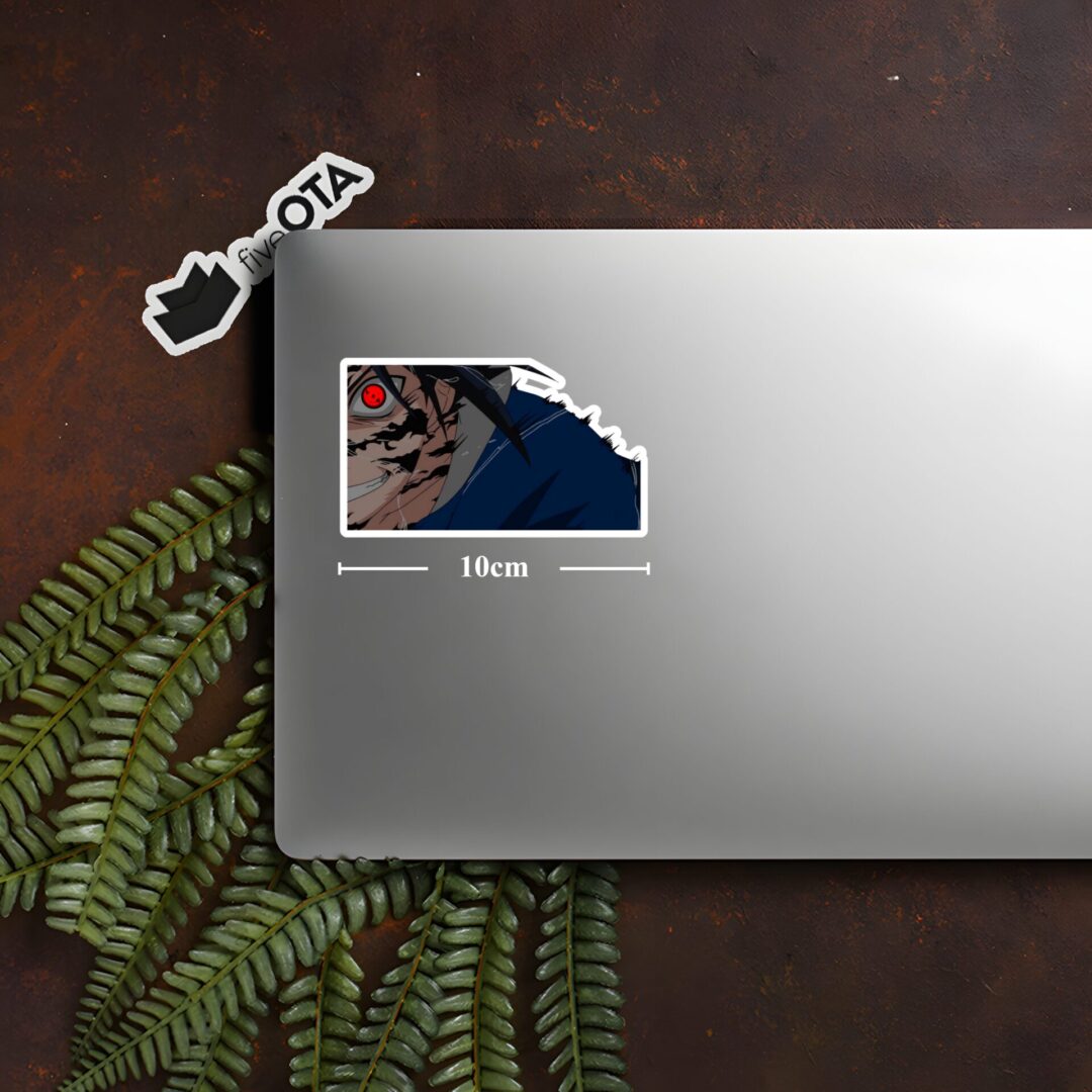 Cursed Sasuke Sharingan Sticker