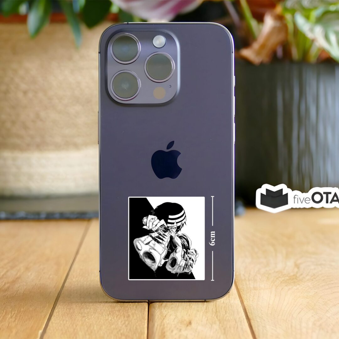 Death the Kid Dual Pistols Sticker