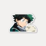 Deku Determined Look Sticker