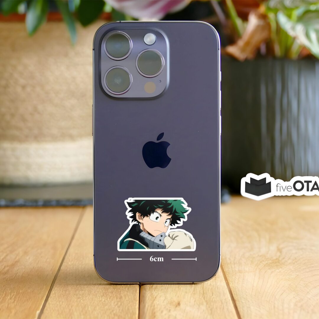 Deku Determined Look Sticker