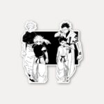 Gojo Toji Gon Killua Crossover Sticker